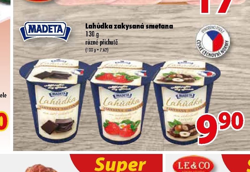 Lahůdka zakysaná smetana 130 g