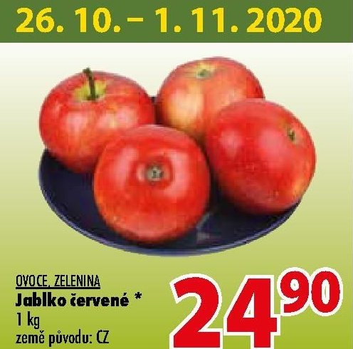 Jablko červené 1 kg