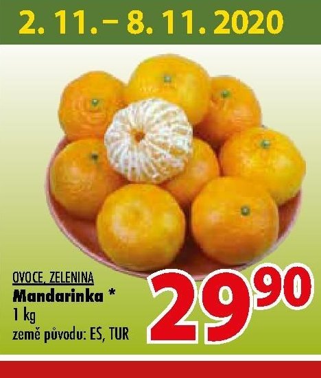 Mandarinka 1 kg