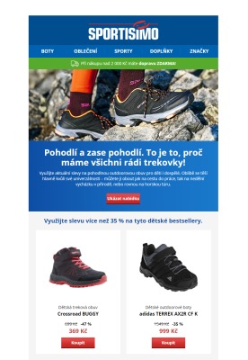 aktuální leták Sportisimo 27.10.2020-1.11.2020