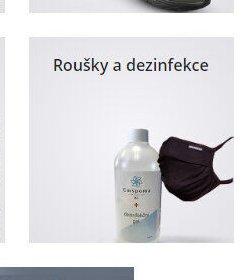 Roušky a dezinfekce