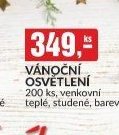 Vánoční osvětlení 200 ks