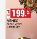 VĚNEC různé vzory a rozměry