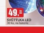 SVĚTÝLKA LED 30 ks, na baterie