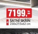 ŠATNÍ SKŘÍŇ 230x215x62 cm