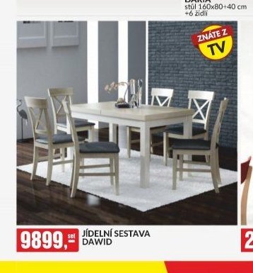 JÍDELNÍ SESTAVA DAWID