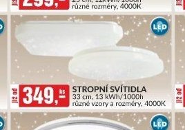 Stropní svítidla 33 cm