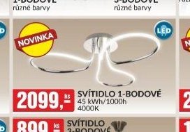 Svítidlo 1-bodové