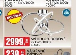 Svítidlo 1-bodové