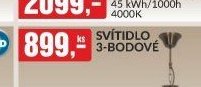 Svítidlo 3-bodové