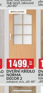 DVEŘNÍ KŘÍDLO NORMA DECOR 2