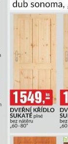 DVEŘNÍ KŘÍDLO SUKATÉ plné