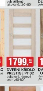 DVEŘNÍ KŘÍDLO PRESTIGE PT 02