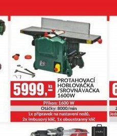 PROTAHOVACÍ HOBLOVAČKA / SROVNAVAČKA 1600W