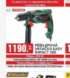 PŘÍKLEPOVÁ VRTAČKA EASY IMPACT 500