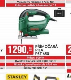 PŘÍMOČARÁ PILA PST 650