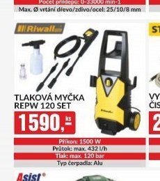 TLAKOVÁ MYČKA REPW 120 SET