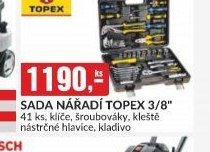 SADA NÁŘADÍ TOPEX 3/8
