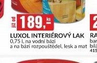 LUXOL INTERIÉROVÝ LAK