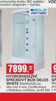 HYDROMASÁŽNÍ SPRCHOVÝ BOX DELOS