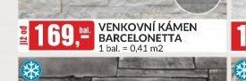 VENKOVNÍ KÁMEN BARCELONETTA