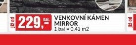 VENKOVNÍ KÁMEN MIRROR