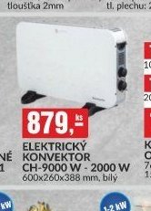 ELEKTRICKÝ KONVEKTOR CH-9000