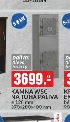 KAMNA W5C NA TUHÁ PALIVA