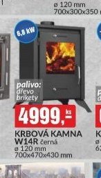 KRBOVÁ KAMNA W14R černá