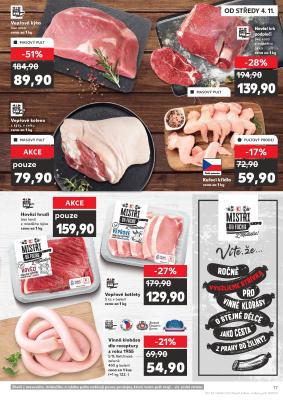 aktuální leták Kaufland 4.11.2020-10.11.2020