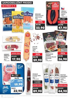 aktuální leták Kaufland 4.11.2020-10.11.2020