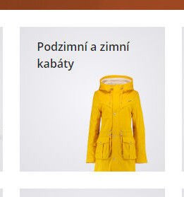 Podzimní a zimní kabáty