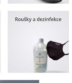 Roušky a dezinfekce