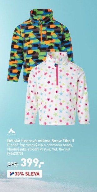 Dětská fleecová mikina Snow Tibo II