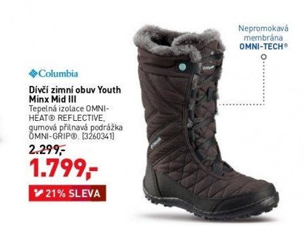 Dívčí zimní obuv Youth Minx Mid III
