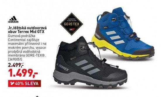 Jr./dětská outdoorová obuv Terrex Mid GTX