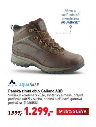 Pánská zimní obuv Galiano AQB