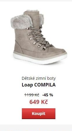 Dětská zimní boty Loap COMPILA