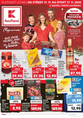 aktuální leták Kaufland 11.11.2020-17.11.2020