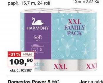Harmony 3vrstvý toaletní papír