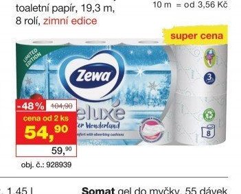 Zewa Deluxe 3vrstvý toaletní papír