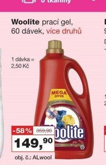 Woolite prací gel