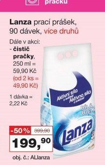 Lanza prací prášek