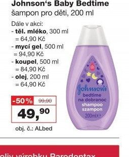 Johnson's Baby Bedtime šampon pro děti, 200 ml