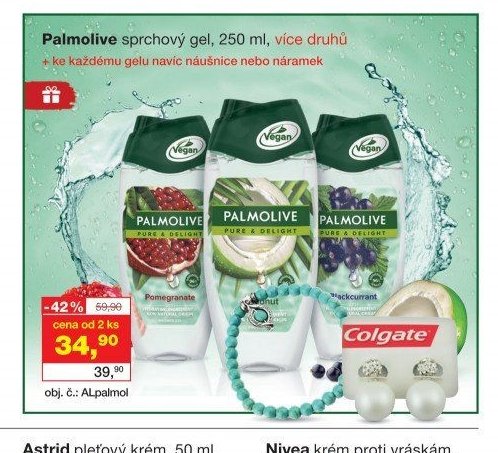 Palmolive sprchový gel, 250 ml