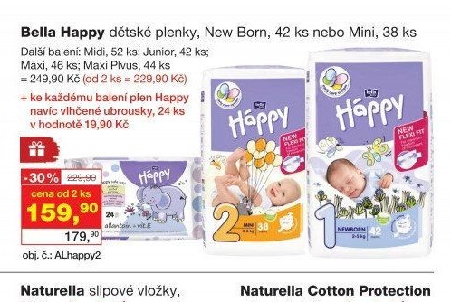 Bella Happy dětské plenky