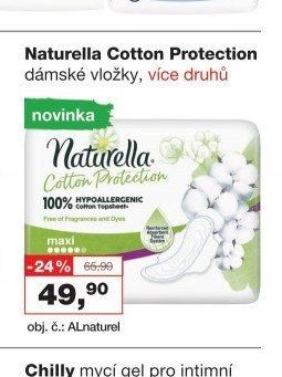Naturella Cotton Protection dámské vložky, více druhů