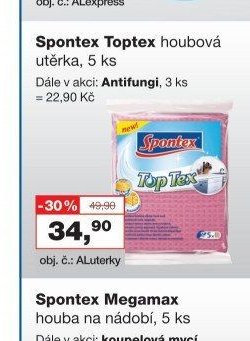 Spontex Toptex houbová utěrka, 5 ks