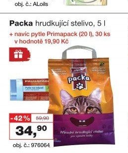 Packa hrudkující stelivo, 5 l