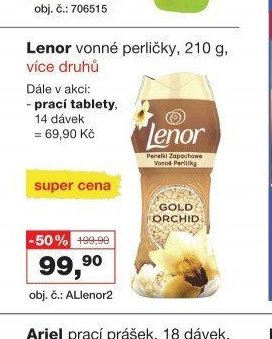Lenor vonné perličky